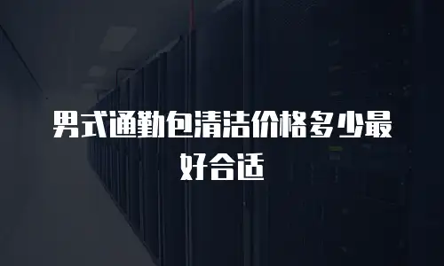 男式通勤包清洁价格多少最好合适