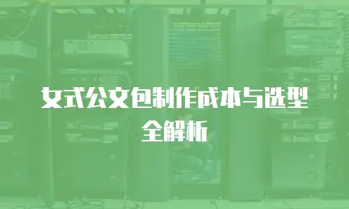 女式公文包制作成本与选型全解析