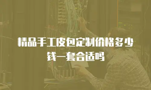 精品手工皮包定制价格多少钱一套合适吗