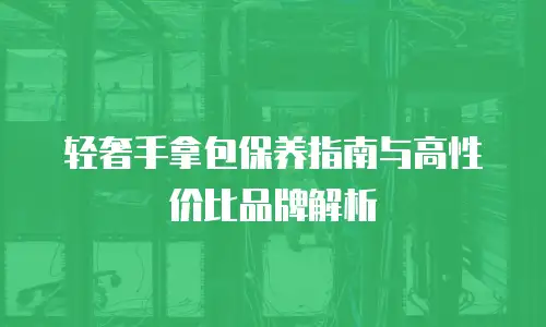 轻奢手拿包保养指南与高性价比品牌解析