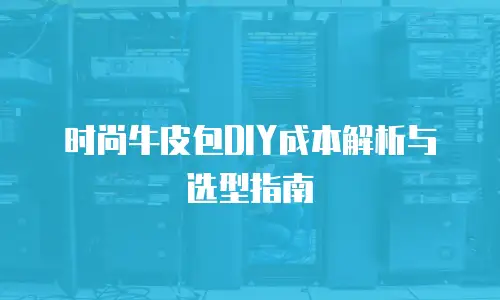 时尚牛皮包DIY成本解析与选型指南