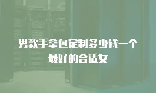 男款手拿包定制多少钱一个最好的合适女