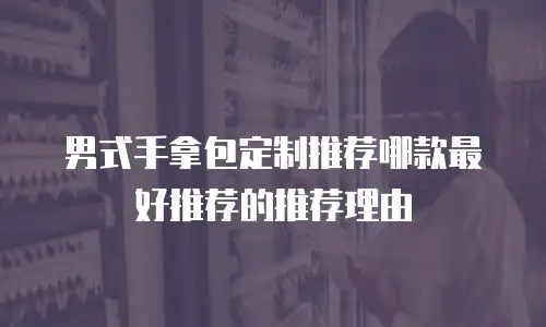 男式手拿包定制推荐哪款最好推荐的推荐理由