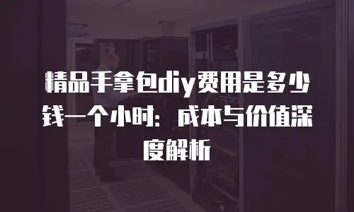 精品手拿包diy费用是多少钱一个小时：成本与价值深度解析