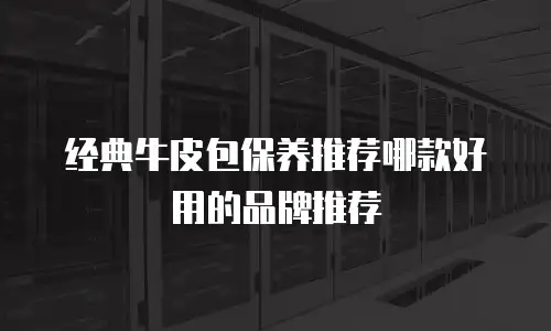 经典牛皮包保养推荐哪款好用的品牌推荐