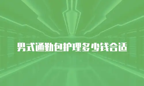 男式通勤包护理多少钱合适