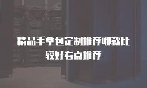 精品手拿包定制推荐哪款比较好看点推荐