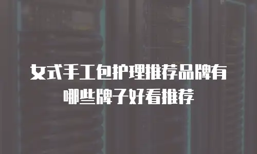 女式手工包护理推荐品牌有哪些牌子好看推荐