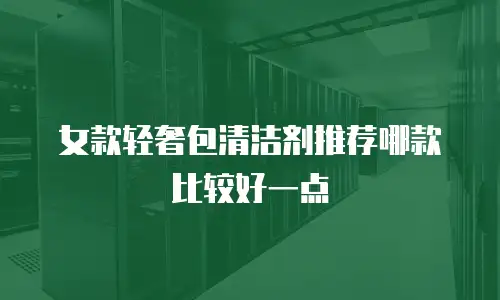 女款轻奢包清洁剂推荐哪款比较好一点