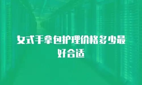 女式手拿包护理价格多少最好合适