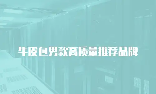 牛皮包男款高质量推荐品牌