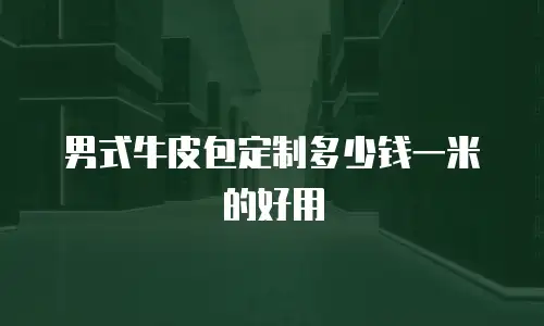 男式牛皮包定制多少钱一米的好用