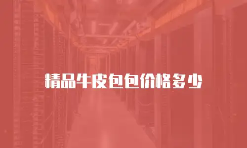 精品牛皮包包价格多少