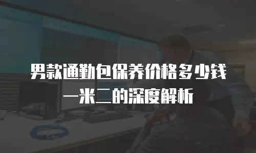 男款通勤包保养价格多少钱一米二的深度解析
