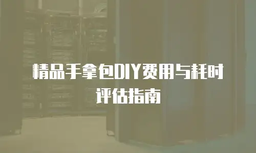 精品手拿包DIY费用与耗时评估指南