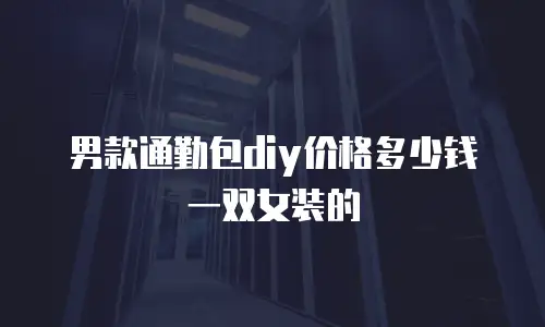 男款通勤包diy价格多少钱一双女装的