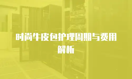 时尚牛皮包护理周期与费用解析