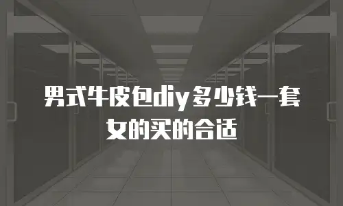 男式牛皮包diy多少钱一套女的买的合适