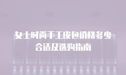 女士时尚手工皮包价格多少合适及选购指南