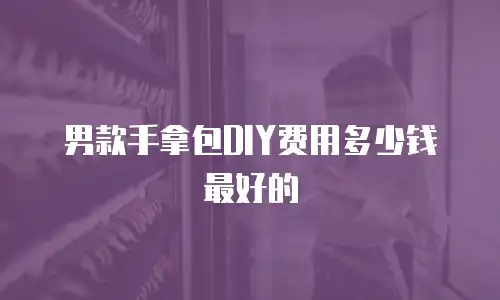 男款手拿包DIY费用多少钱最好的