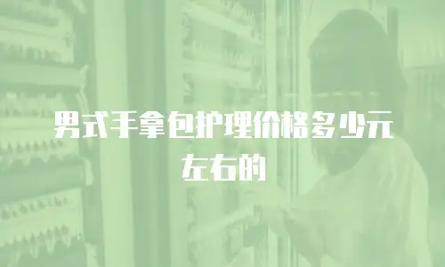 男式手拿包护理价格多少元左右的