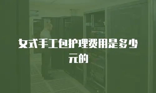 女式手工包护理费用是多少元的