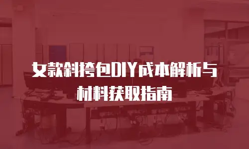 女款斜挎包DIY成本解析与材料获取指南
