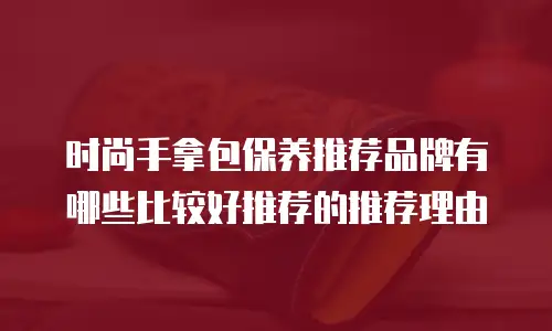 时尚手拿包保养推荐品牌有哪些比较好推荐的推荐理由