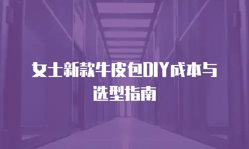 女士新款牛皮包DIY成本与选型指南