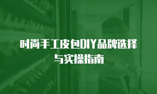 时尚手工皮包DIY品牌选择与实操指南