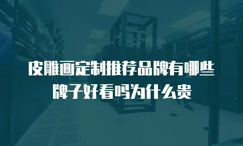皮雕画定制推荐品牌有哪些牌子好看吗为什么贵