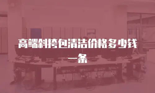 高端斜挎包清洁价格多少钱一条