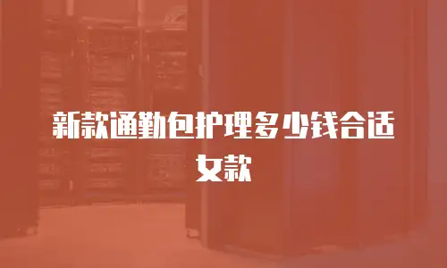 新款通勤包护理多少钱合适女款