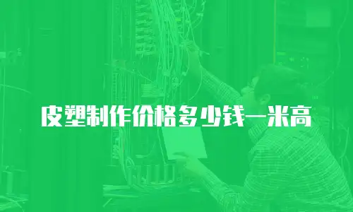 皮塑制作价格多少钱一米高