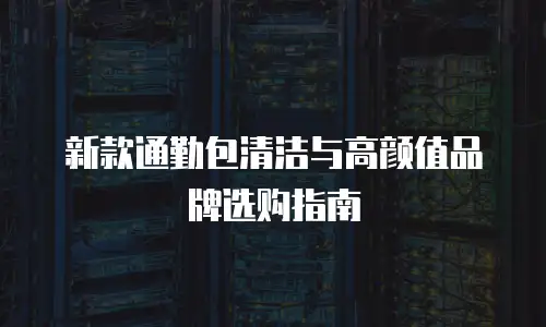 新款通勤包清洁与高颜值品牌选购指南
