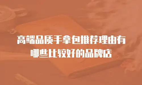 高端品质手拿包推荐理由有哪些比较好的品牌店