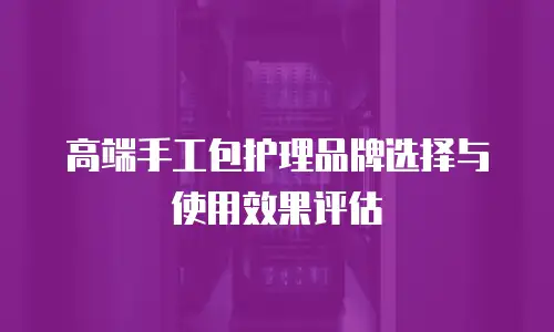 高端手工包护理品牌选择与使用效果评估