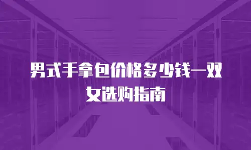 男式手拿包价格多少钱一双女选购指南