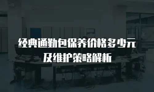 经典通勤包保养价格多少元及维护策略解析