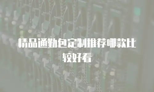 精品通勤包定制推荐哪款比较好看