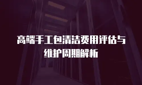 高端手工包清洁费用评估与维护周期解析