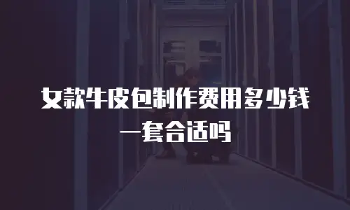 女款牛皮包制作费用多少钱一套合适吗