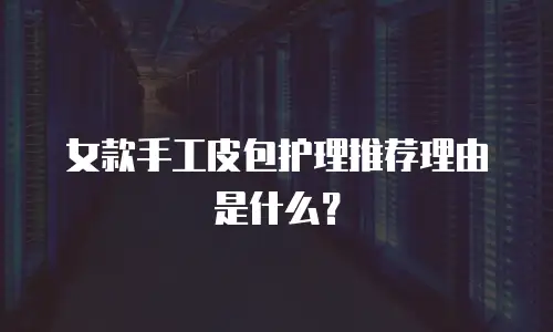 女款手工皮包护理推荐理由是什么？