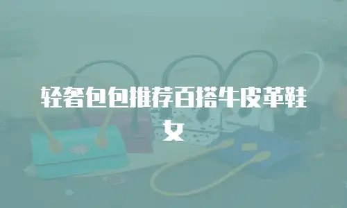 轻奢包包推荐百搭牛皮革鞋女