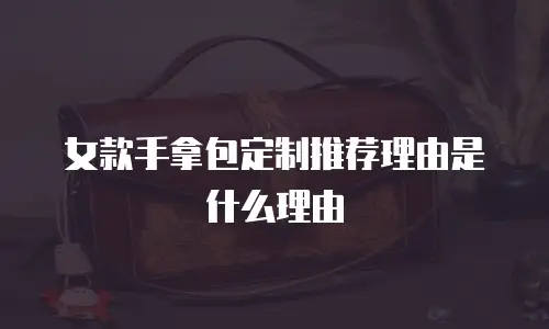 女款手拿包定制推荐理由是什么理由