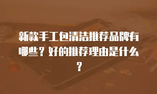 新款手工包清洁推荐品牌有哪些？好的推荐理由是什么？