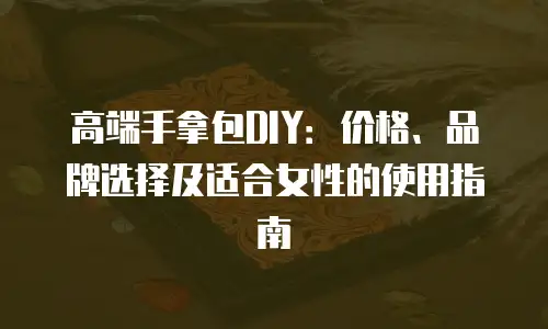 高端手拿包DIY：价格、品牌选择及适合女性的使用指南