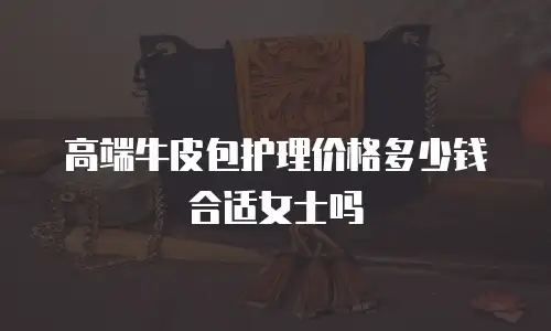 高端牛皮包护理价格多少钱合适女士吗