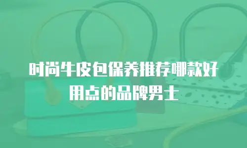 时尚牛皮包保养推荐哪款好用点的品牌男士