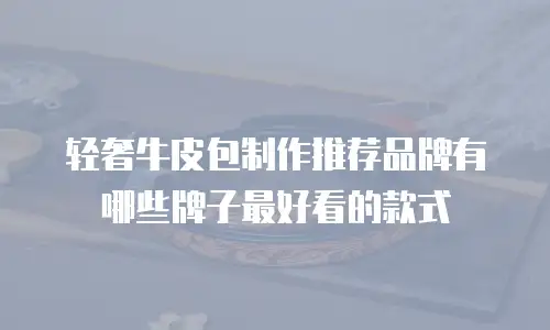 轻奢牛皮包制作推荐品牌有哪些牌子最好看的款式